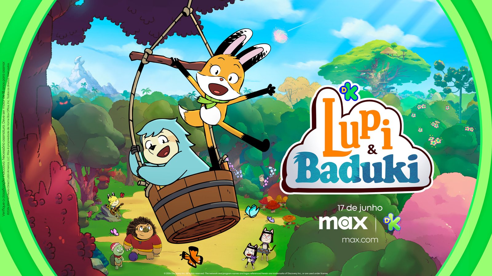 Nova animação brasileira Lupi & Baduki | Divulgação