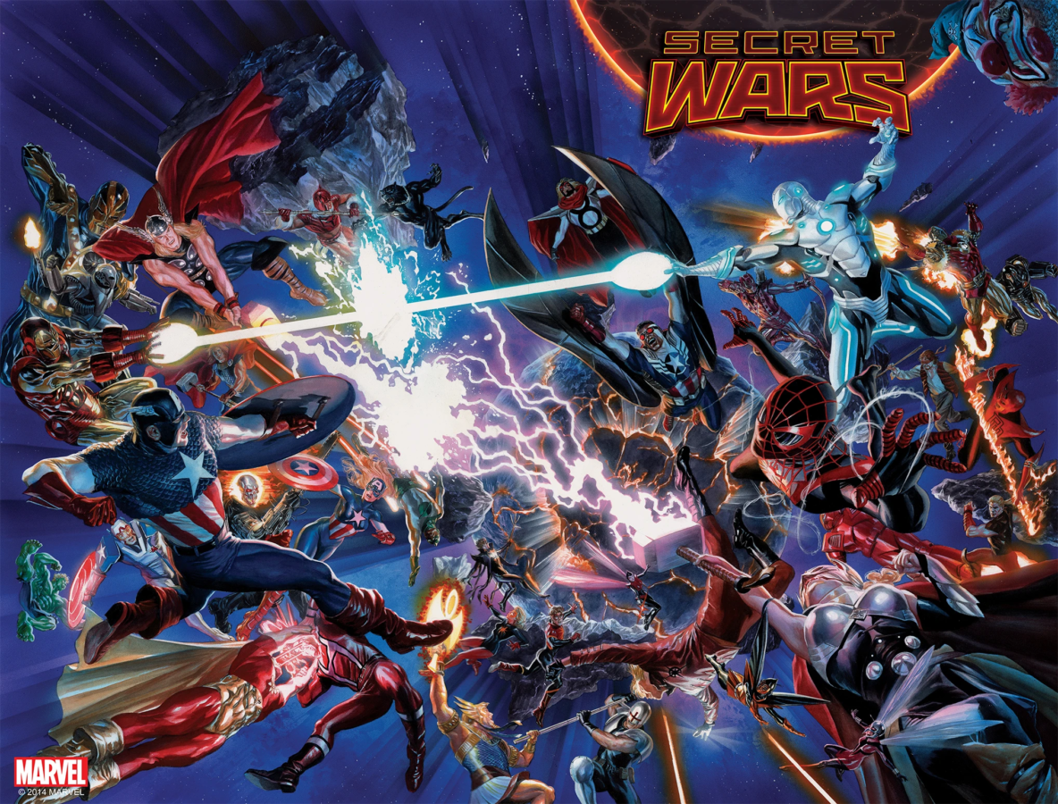 Guerras Secretas mostra combate frenético entre os mais diversos personagens da Marvel.