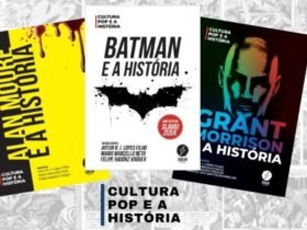 Batman, Grant Morrison e Alan Moore em coleção Cultura Pop e a História, da Catarse. Fonte: Catarse