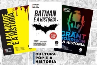 Batman, Grant Morrison e Alan Moore em coleção Cultura Pop e a História, da Catarse. Fonte: Catarse