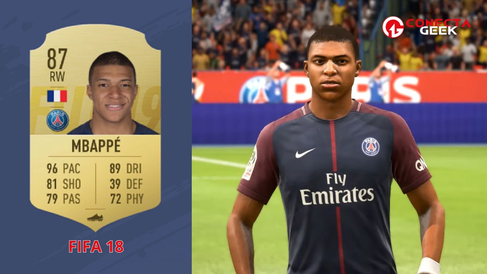 Kylian Mbappé, FIFA 18