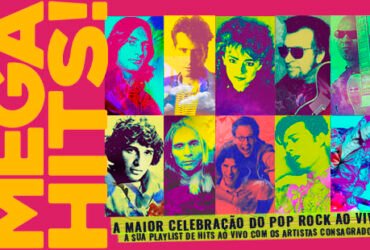 Festival MEGAHITS! reúne cantores de hits do Pop Rock nacional em São Paulo. | Foto: Divulgação