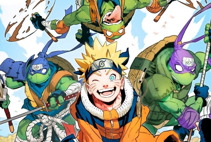 Naruto se juntará com As Tartarugas Ninjas em crossover nas HQs