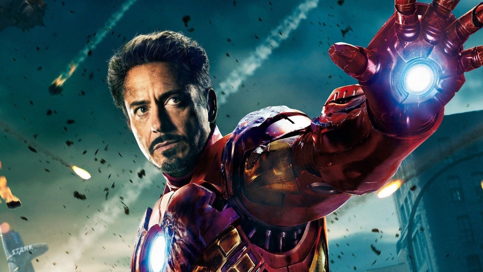 Robert Downey Jr. como Homem de Ferro, da Marvel