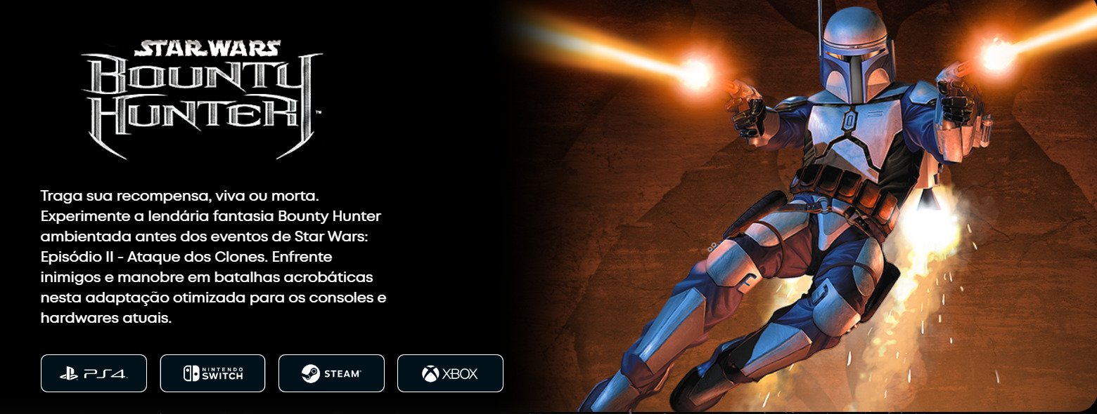 sinopse oficial de Star Wars: Bounty Hunter