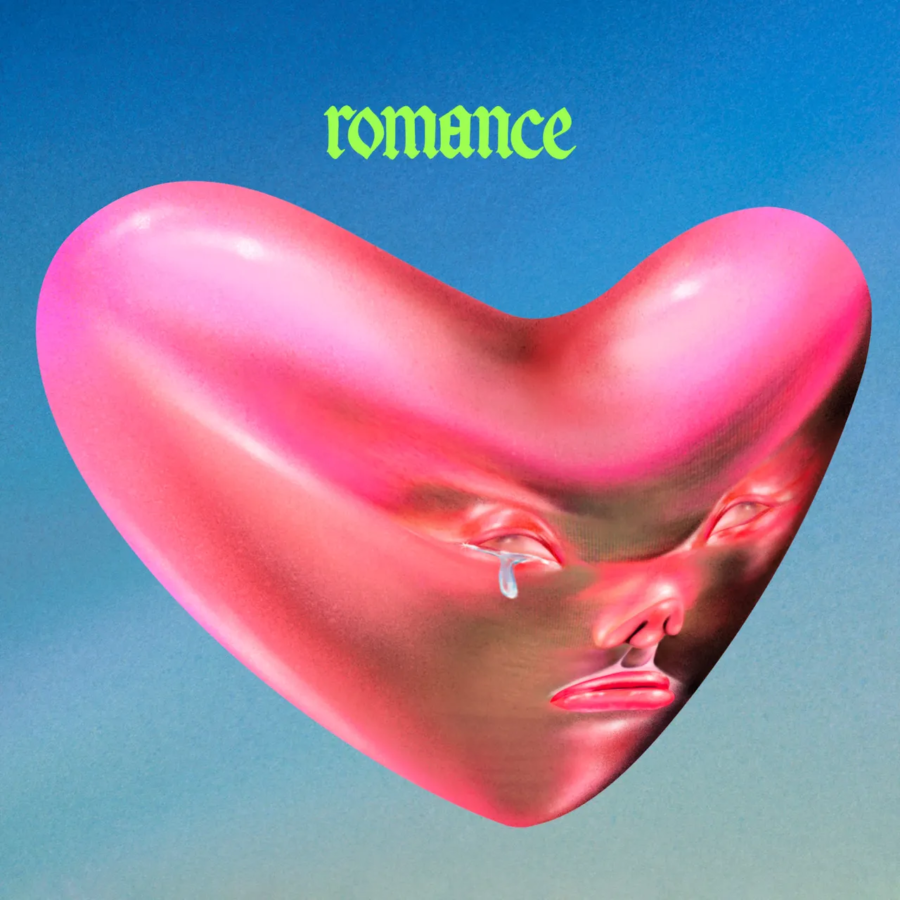 Capa de romance, novo disco da banda