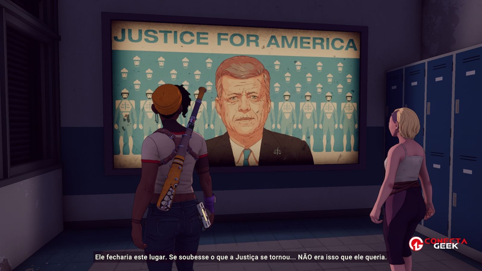 John F. Kennedy não foi assassinado em Dustborn