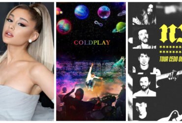 Capa mostrando 3 dos principais álbuns da semana