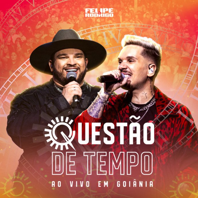 Capa do novo disco da dupla, um dos lançamentos musicais da semana