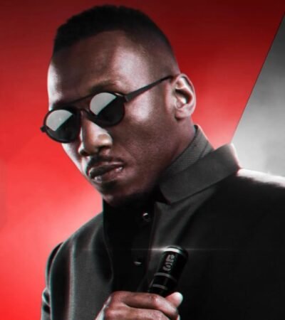 Mahershala Ali como Blade em prévia.