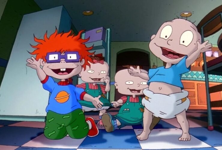 crianças de 'Rugrats: Os Anjinhos'