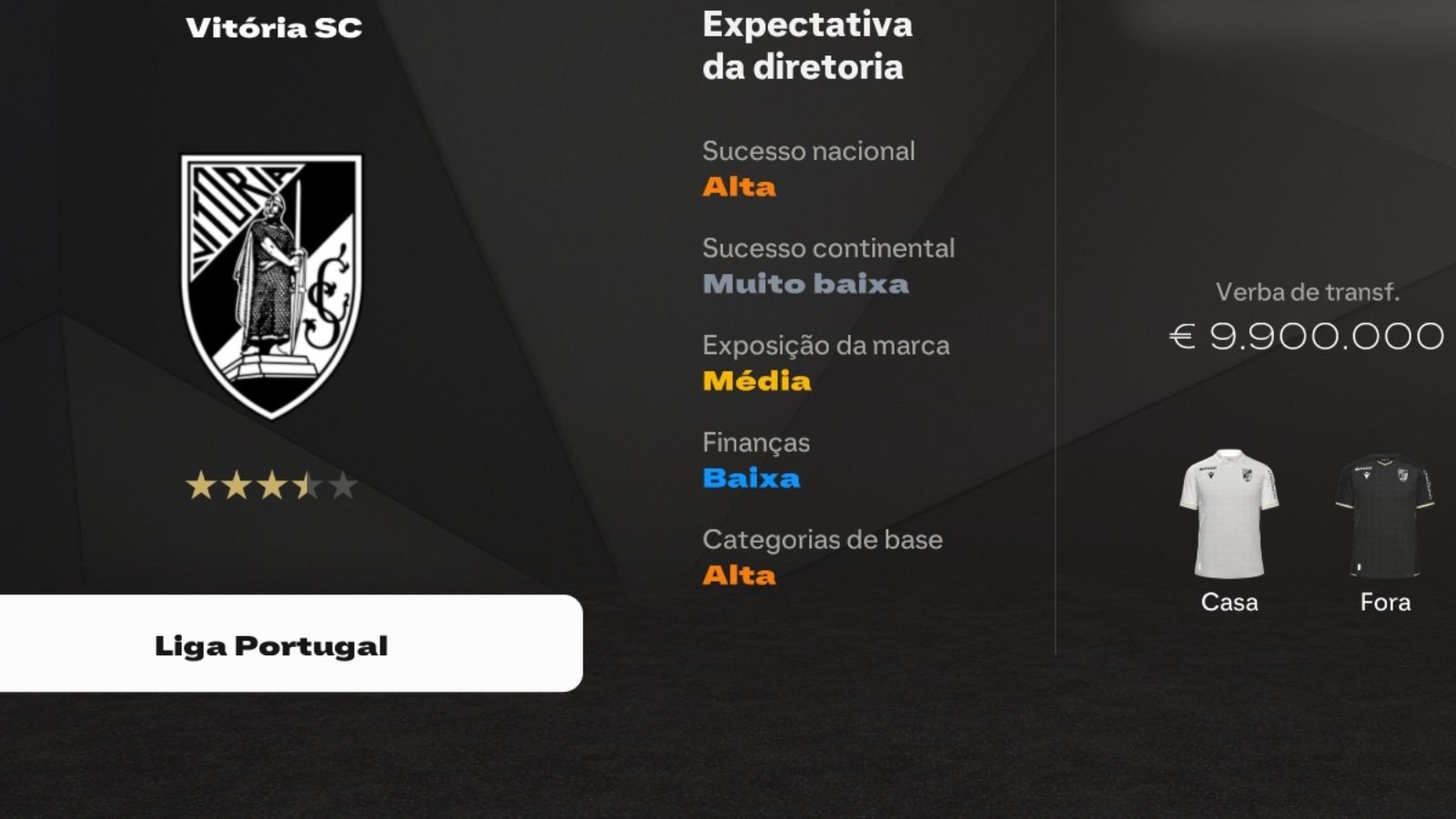 Vitória, EA Sports FC 25