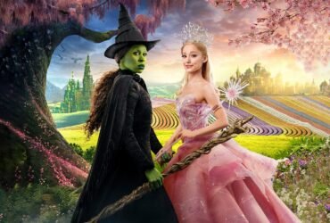 Cynthia Erivo como Elphaba e Ariana Grade como Glinda em imagem promocional de Wicked (2024) | Foto: Reprodução/Divulgação