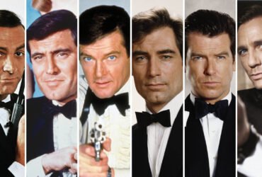 Todos os James Bond da franquia 007