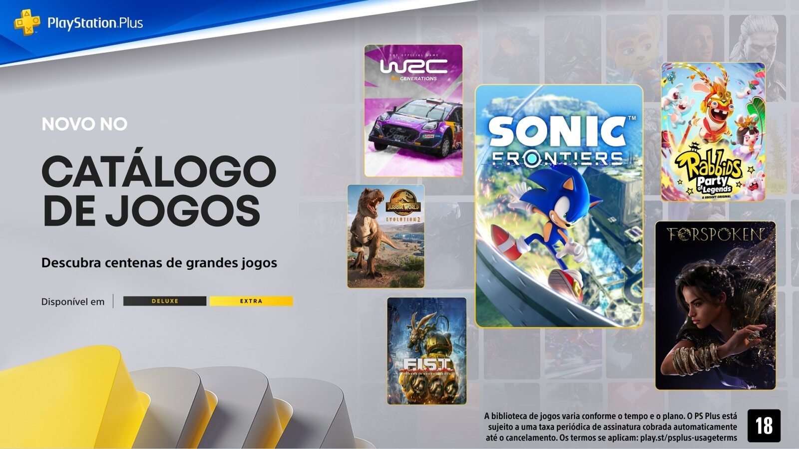 PS Plus Extra e Deluxe Dezembro