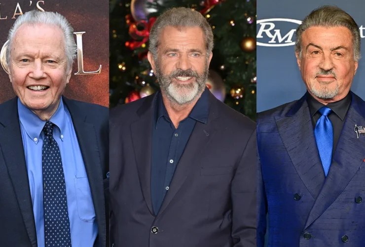 Mel Gibson, Stallone e Voight donald trump