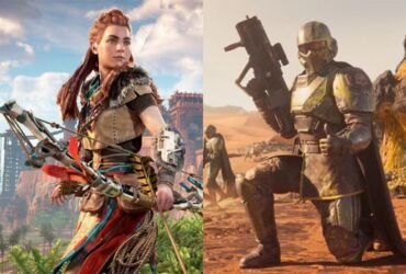 sony filmes horizon zero dawn helldivers 2