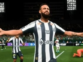 neymar no santos ea sports fc 25