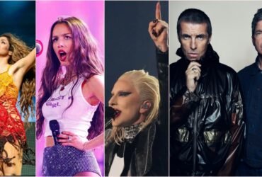 Shakira, Olivia Rodrigo, Lady Gaga e Oasis