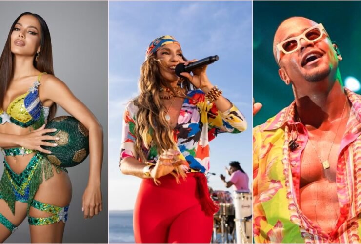 Anitta, Ivete Sangalo e Leo Santana