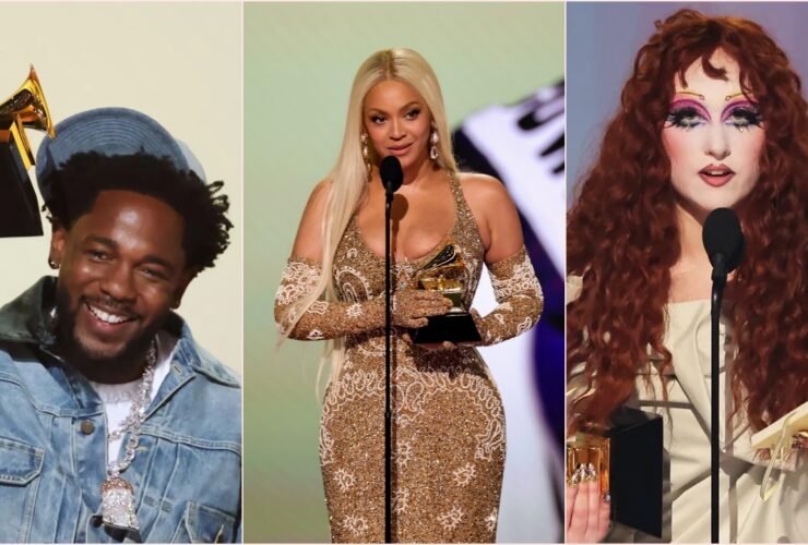 Kendrick Lamar, Beyoncé e Chapell Roan.