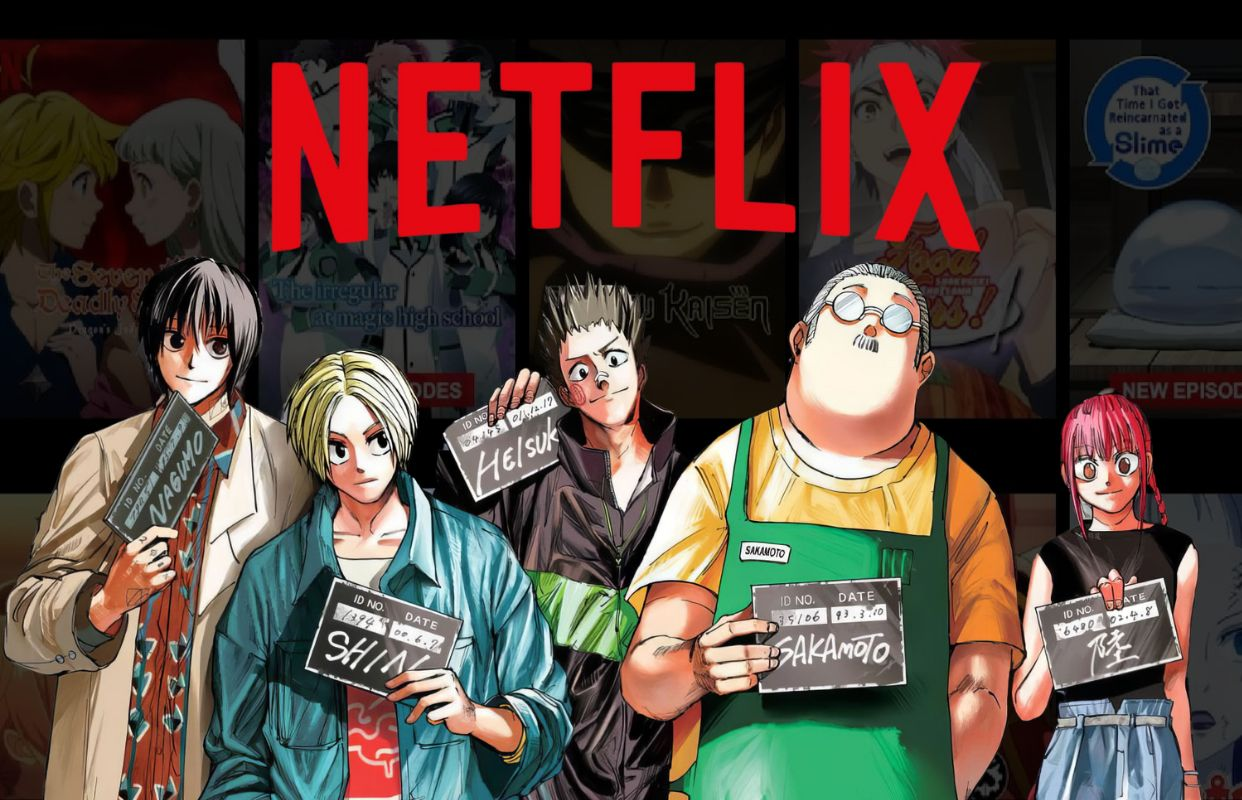 Netflix é um dos principais streamings de anime em 2025