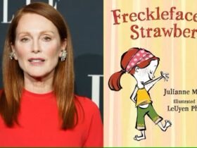 Julianne Moore e seu livro infantil.