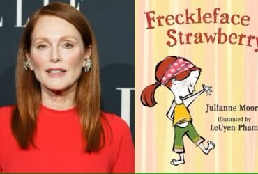 Julianne Moore e seu livro infantil.