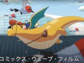 anime pokemon dragonite carteiro