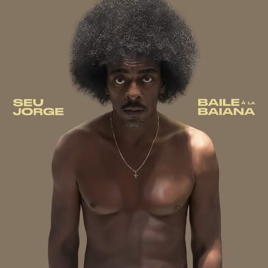 Seu Jorge na capa de Baile à La Baiana.