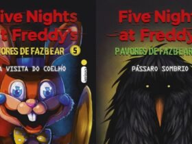 Five Nights at Freddy's livros spin-offs