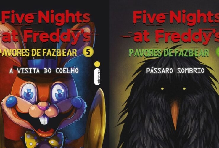 Five Nights at Freddy's livros spin-offs