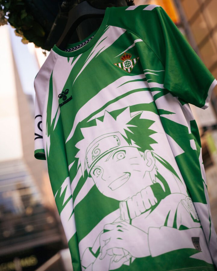 Real Betis lança camisa inspirada em Naruto em edição limitada