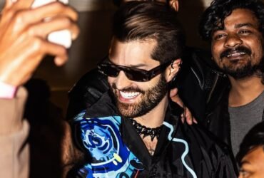 Alok cercado por multidão na Índia