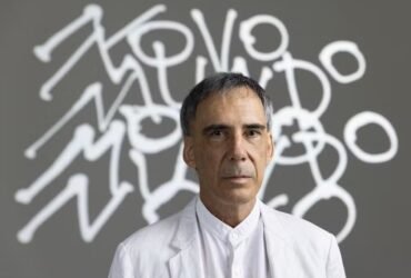 Arnaldo Antunes em seu novo álbum, 'Novo Mundo'.