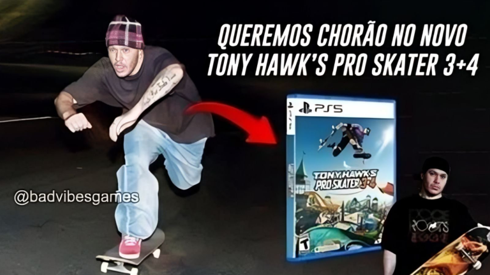 Tony Hawk's chorão