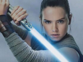 Daisy Ridley como Ray em Star Wars