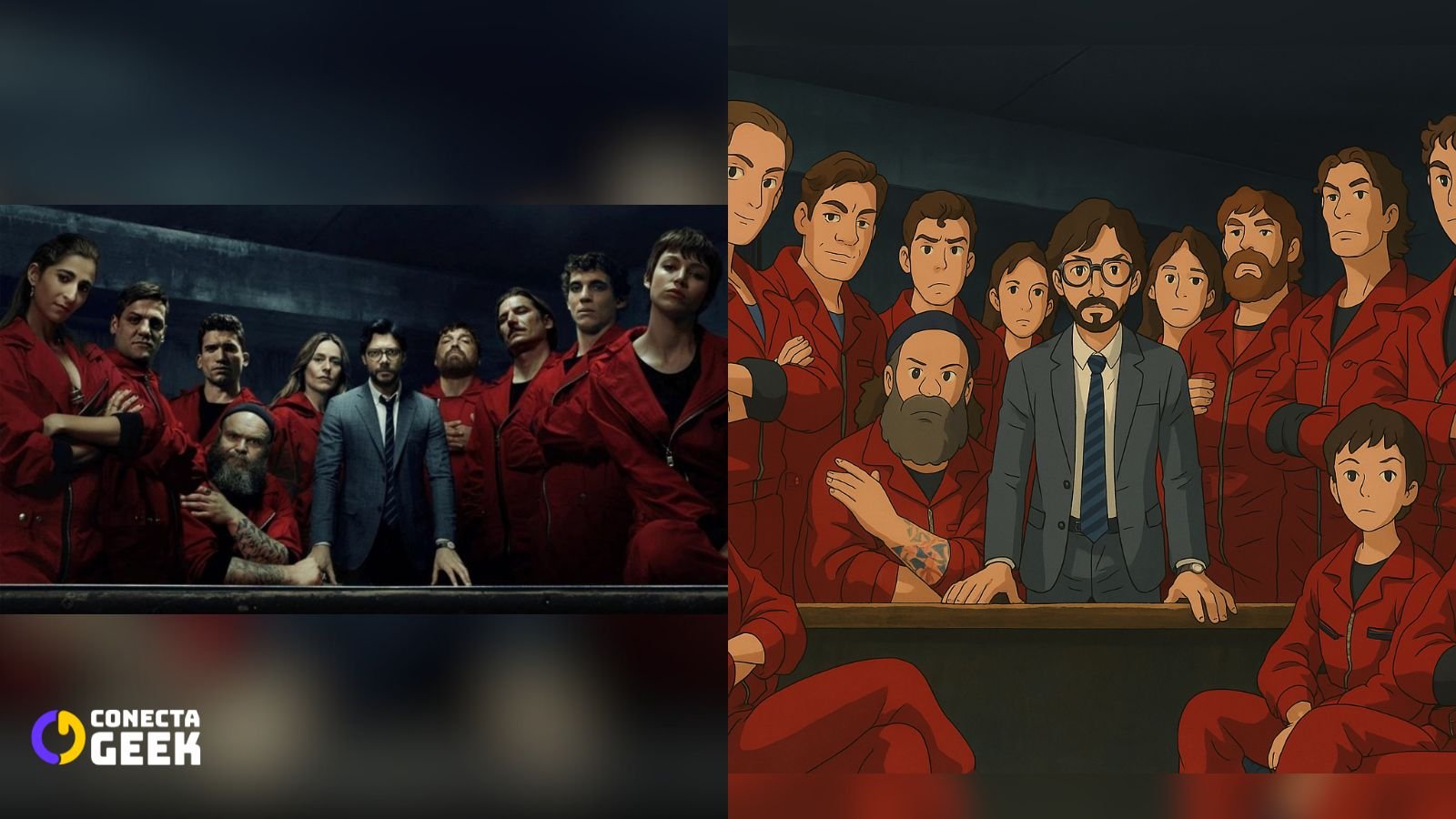 la casa de papel anime