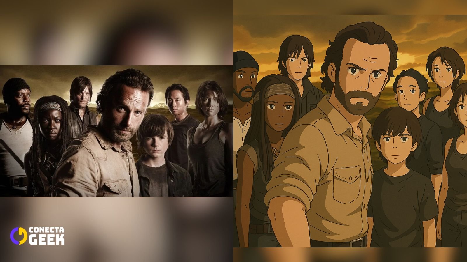 the walking dead anime