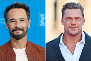 Rodrigo Santoro e Alan Ritchson