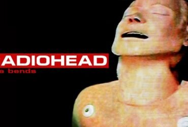 Capa do álbum The Bends de Radiohead
