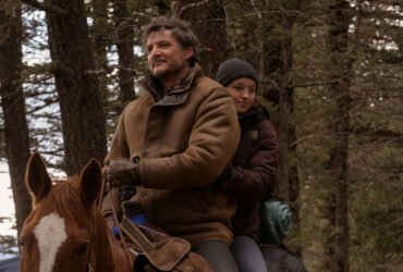 Ellie e Joel juntos em The Last of Us