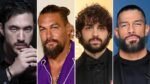 Andrew Koji, Jason Momoa, Noah Centineo e Roman Reigns