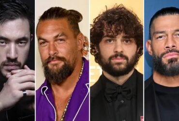 Andrew Koji, Jason Momoa, Noah Centineo e Roman Reigns