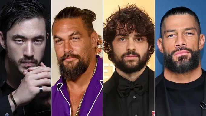 Andrew Koji, Jason Momoa, Noah Centineo e Roman Reigns