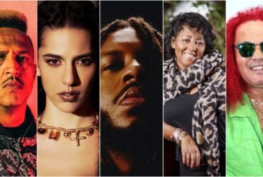 Mano Brown, Marina Sena, BK, Evinha e Wanderley Andrade