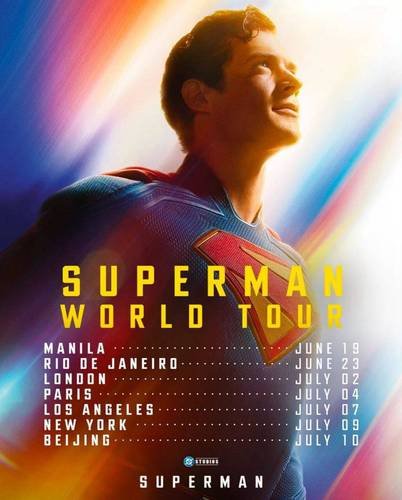 Superman | Elenco e o diretor James Gunn virão ao Brasil em junho; saiba mais!