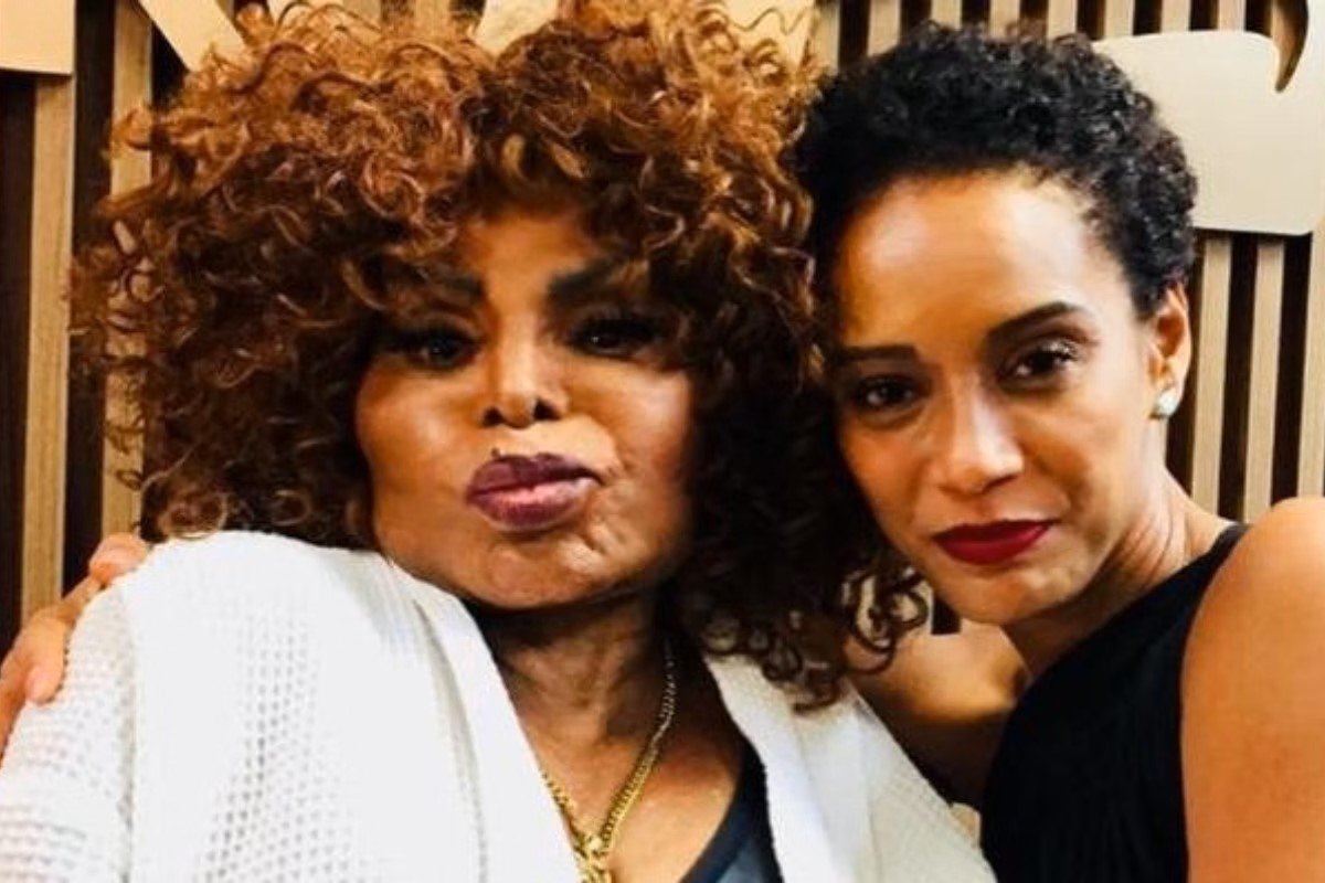 Elza Soares e Taís Araújo
