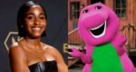 Ayo Edebiri diz que será roteirista do filme do personagem infantil Barney, produzido pela A24