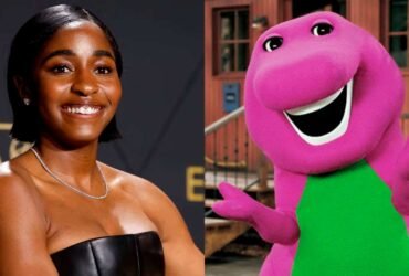Ayo Edebiri diz que será roteirista do filme do personagem infantil Barney, produzido pela A24